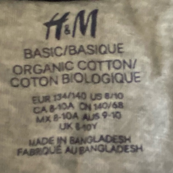 H&M gray shirt - Picture 2 of 3